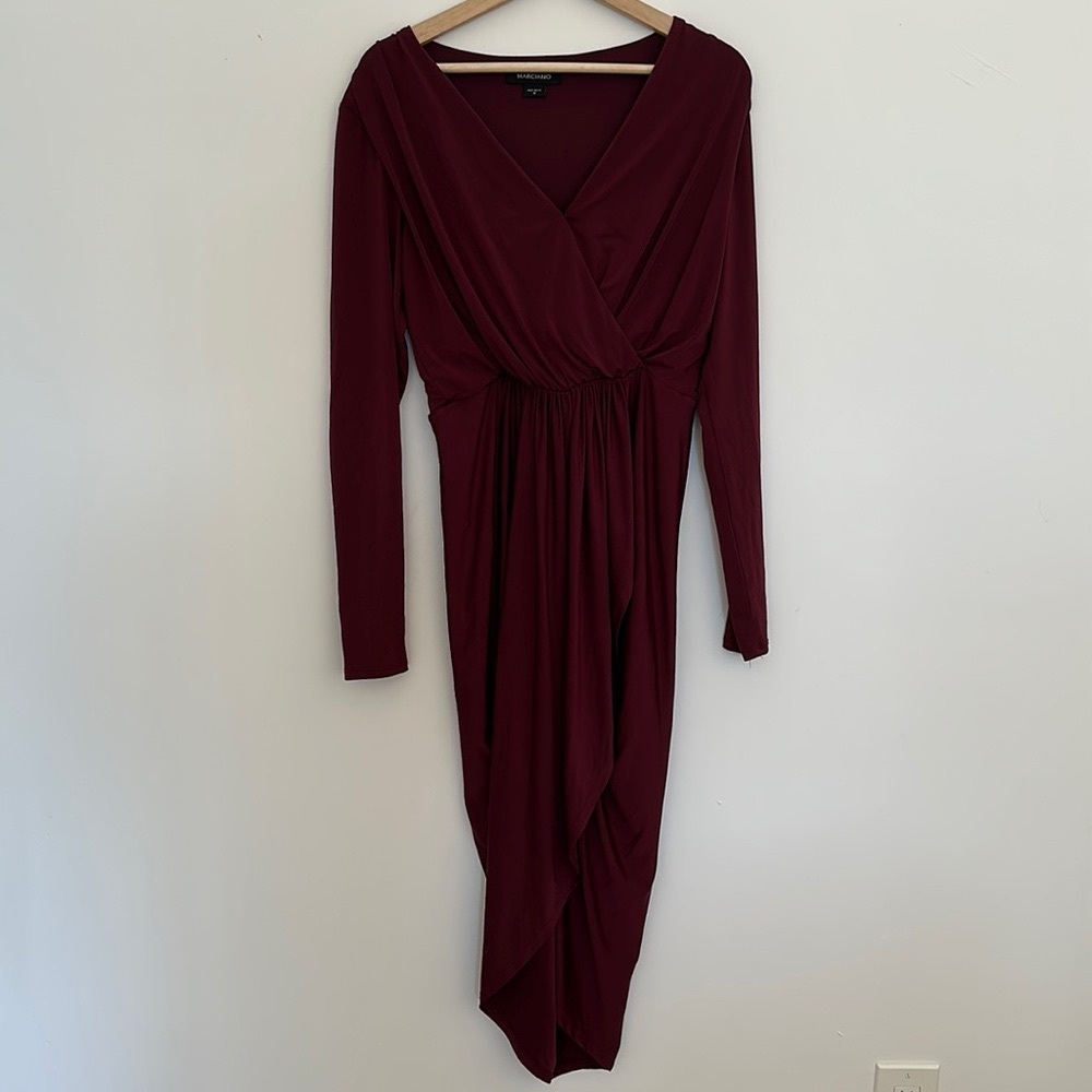 Marciano dress burgundy size M